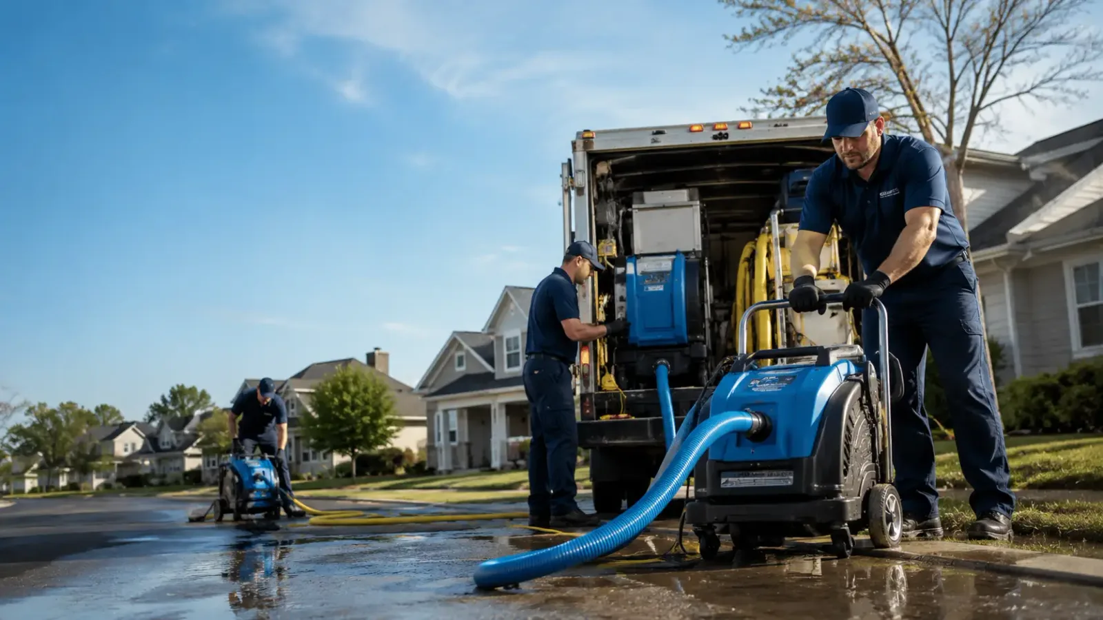 Flood Damage Cleanup in Ninnekah, OK
